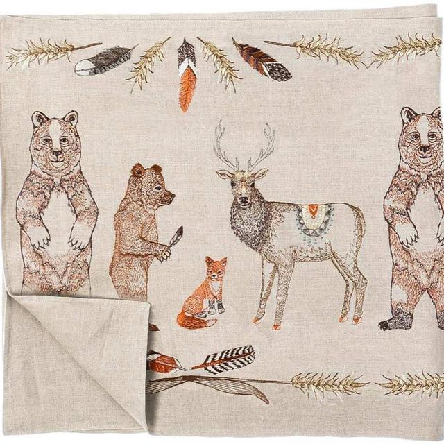 Coral & Tusk Table Runner