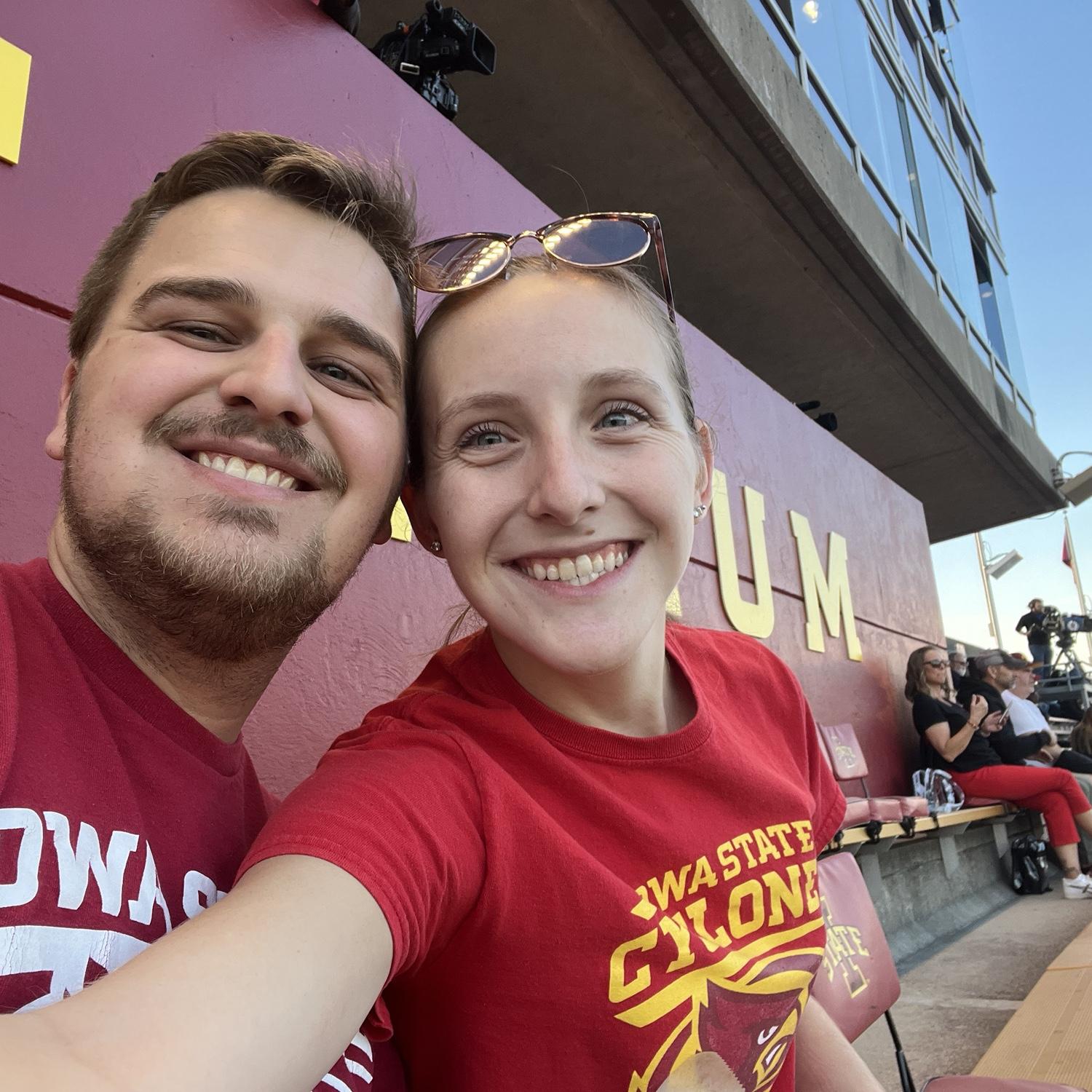 October 2024 - An Iowa State football win for Hunter’s birthday.