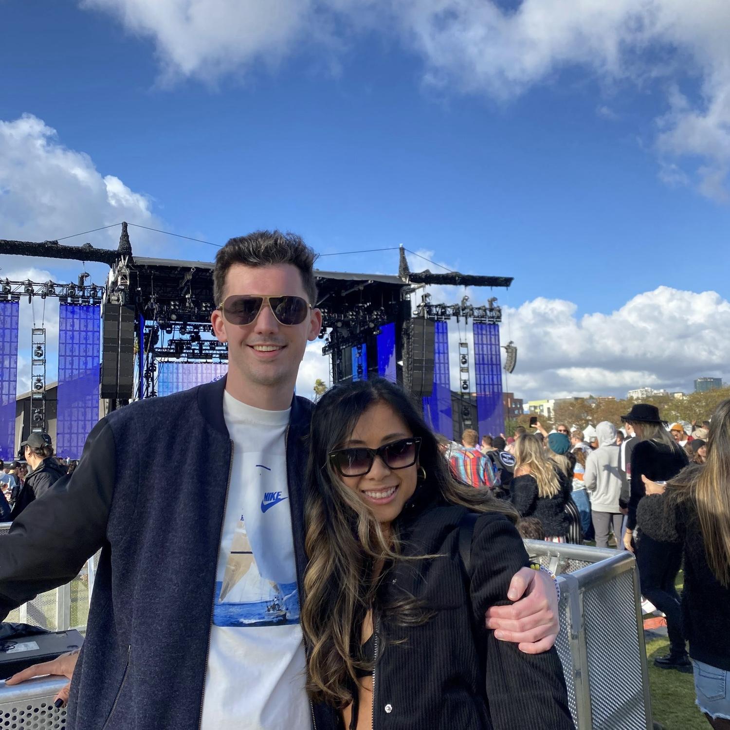 March 2022- Crssd Music Festival in San Diego, CA