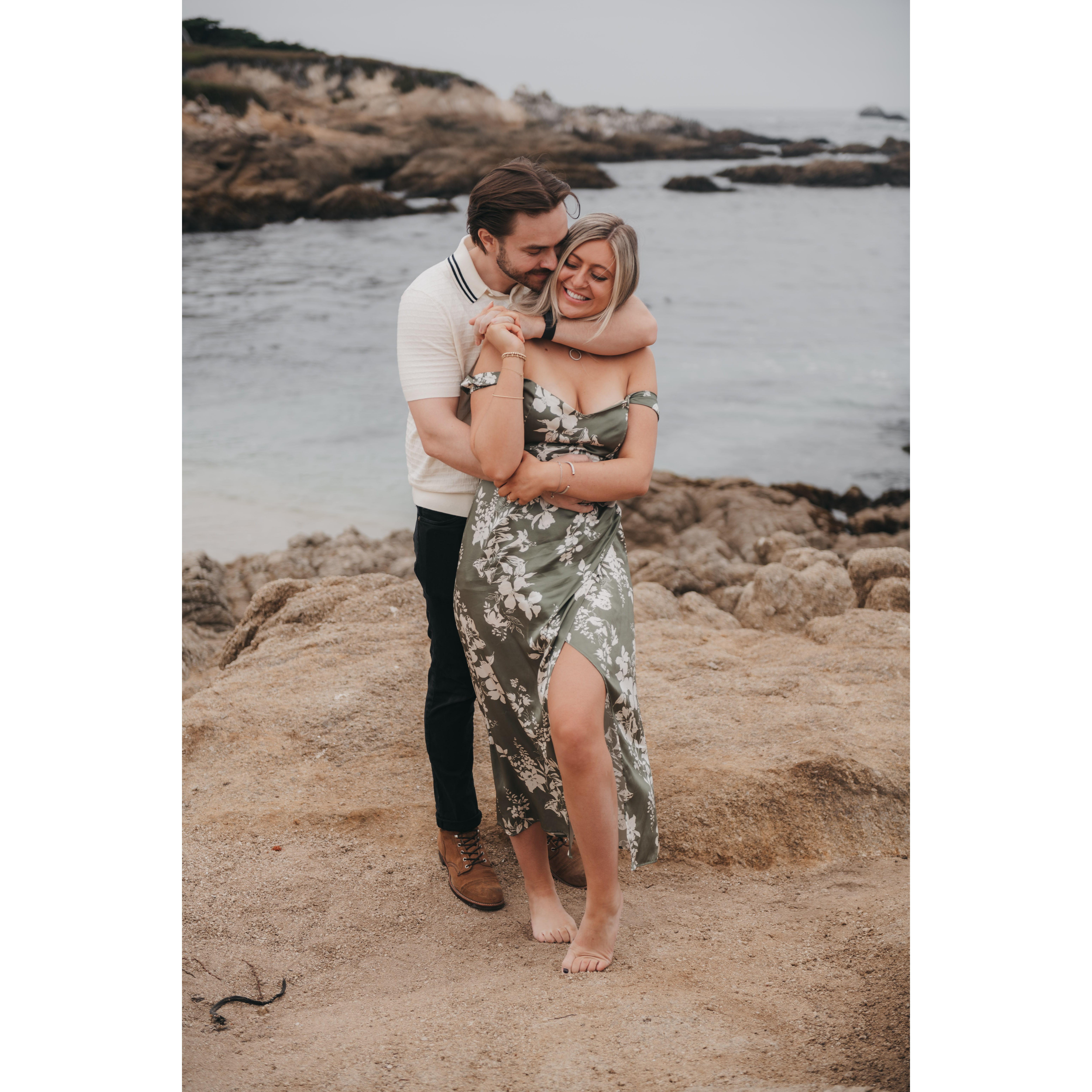 Fun fact: these photos were taken at our engagement. Madi was planning on wearing sweats, but Zac encouraged her to wear a dress (which Madi took personally, at first, but is now extremely grateful!).