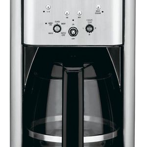 Cuisinart DCC-1200 Brew Central 12 Cup Programmable Coffeemaker, Black/Silver