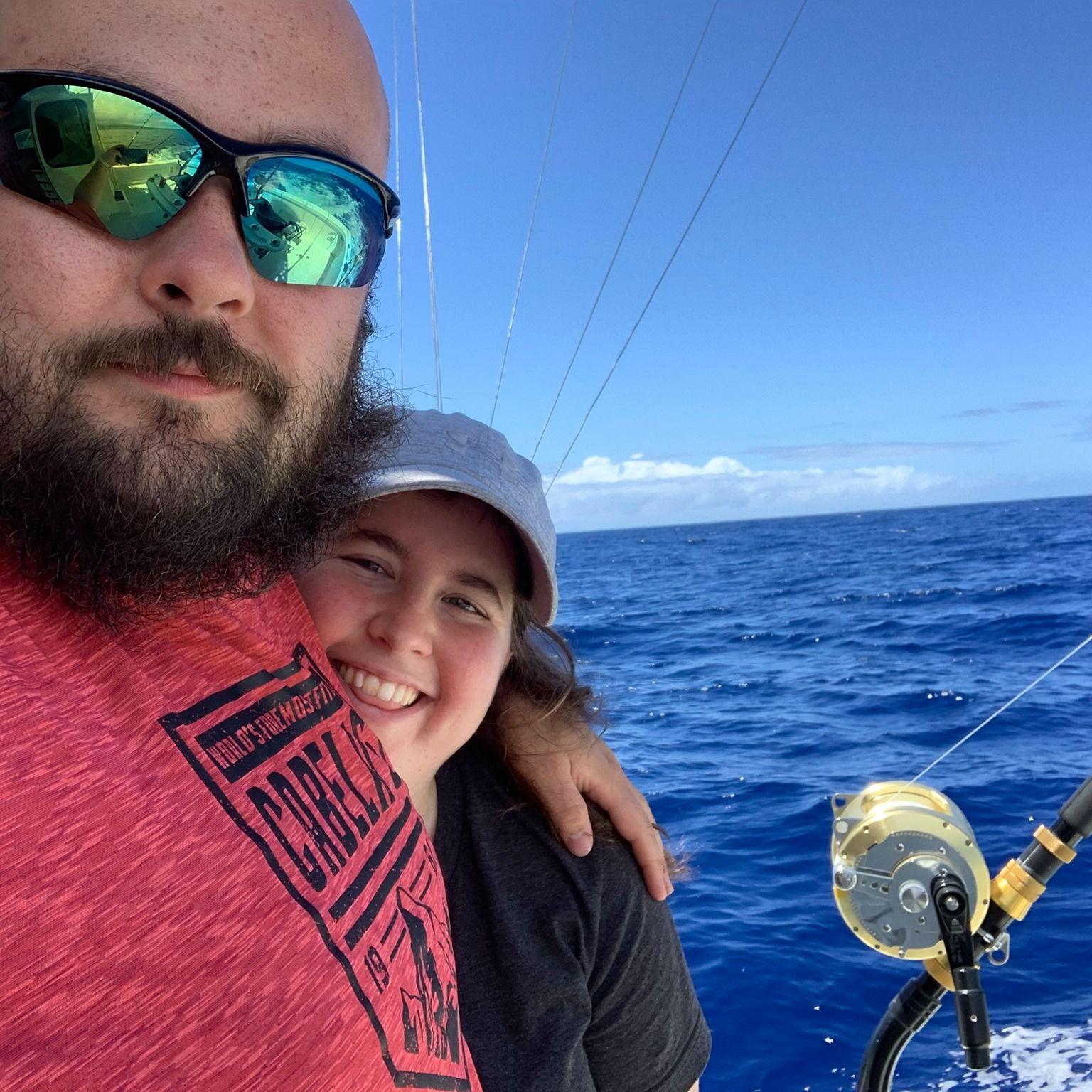 Fishing in Hawaii.