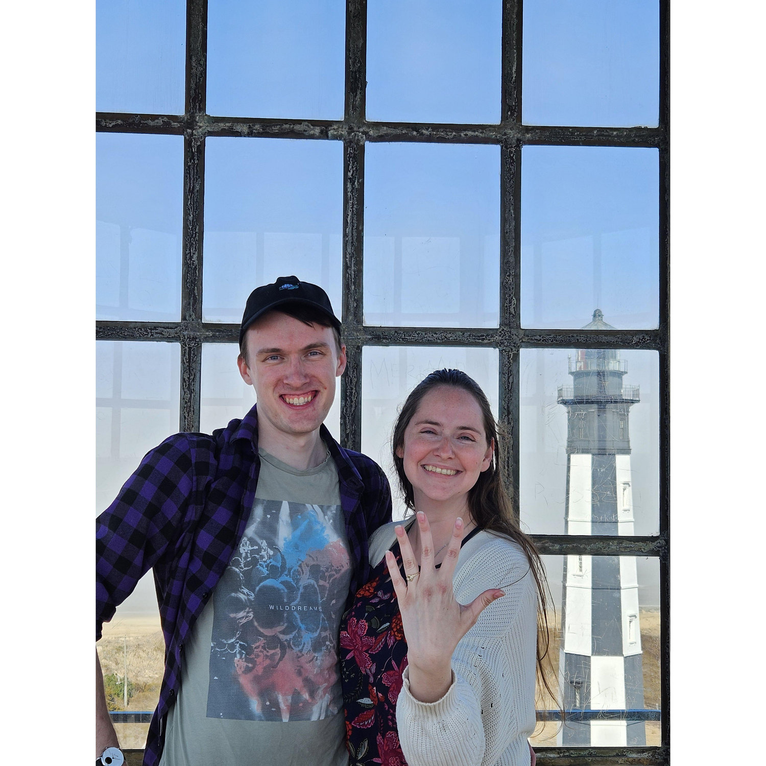 Proposal Day! Cape Henry Lighthouses, VA - March 2025