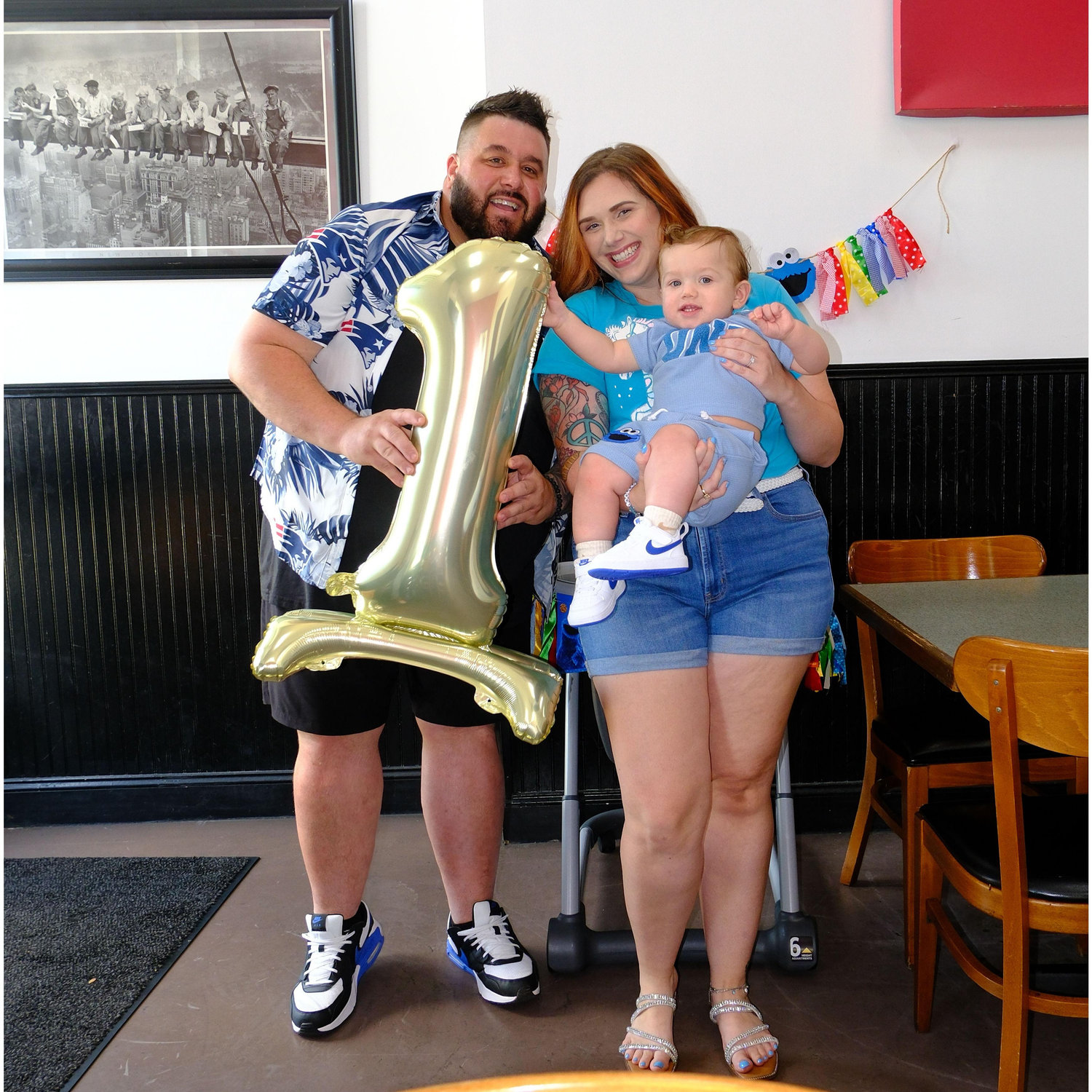 Lorenzos first birthday- forgot to mention were on 4 years now!