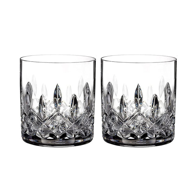 Waterford Connoisseur Lismore Straight Tumbler Set of 2