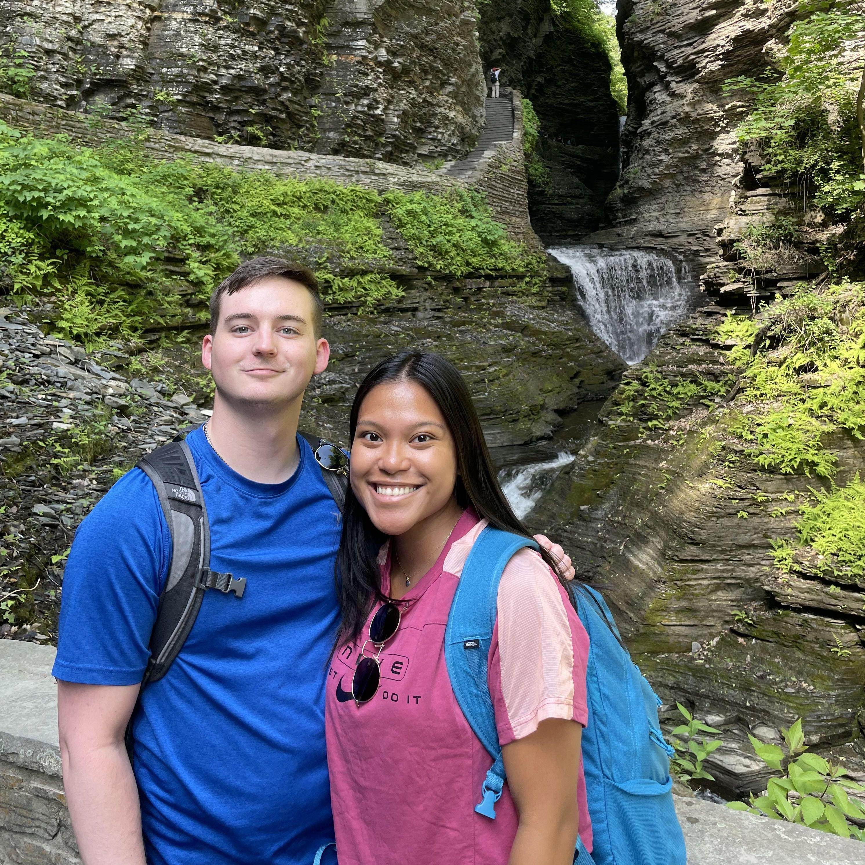 Hiking in Watkins Glen State Park