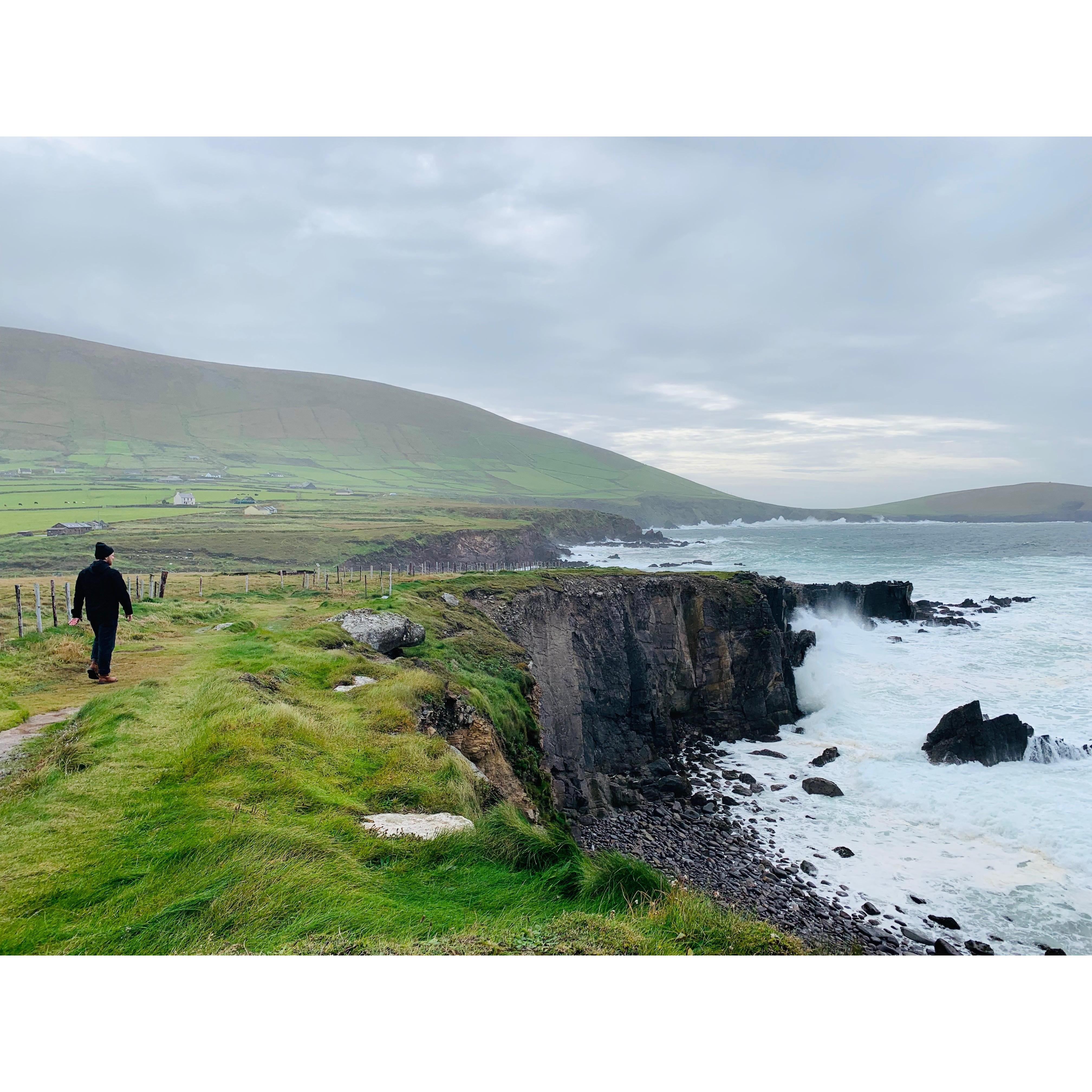 Hiking in Ireland, October 2019