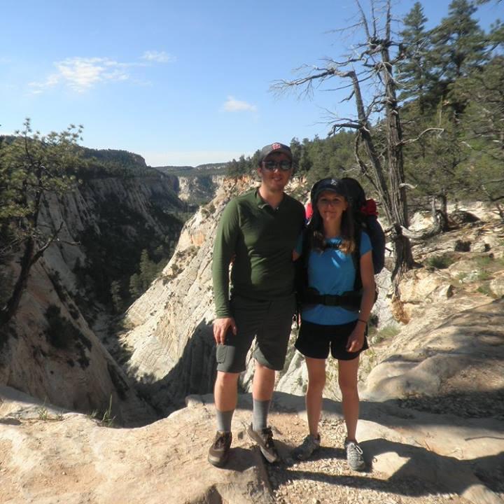 Zion National Park backpacking trip. May 2015.
