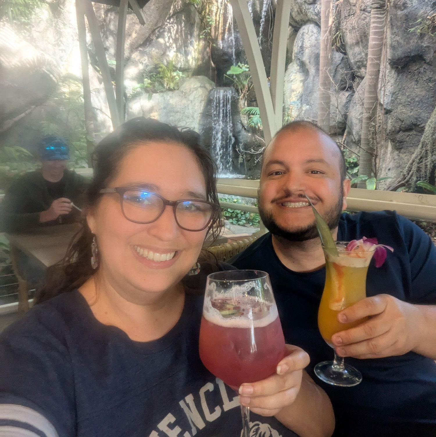 Good times at Albert's Restaurant, San Diego Zoo.