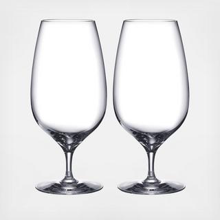 Craft Brew Stemmed Beer Glass, Set of 2