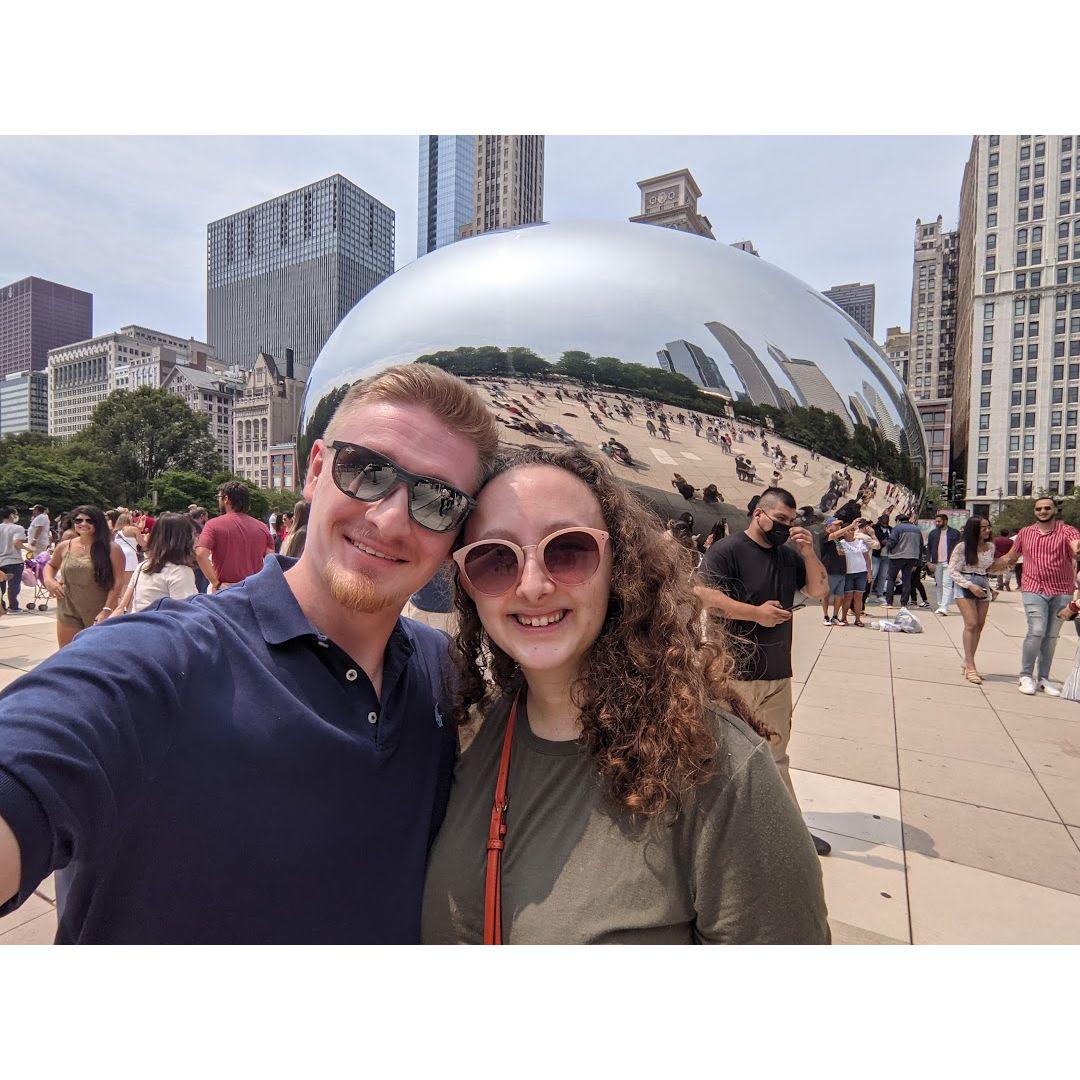 Visiting Chicago after Karley passed her Comprehensive Exams