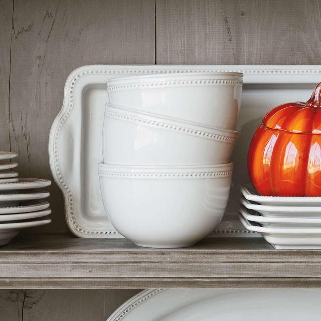 Pearl Stoneware Cereal Bowl
