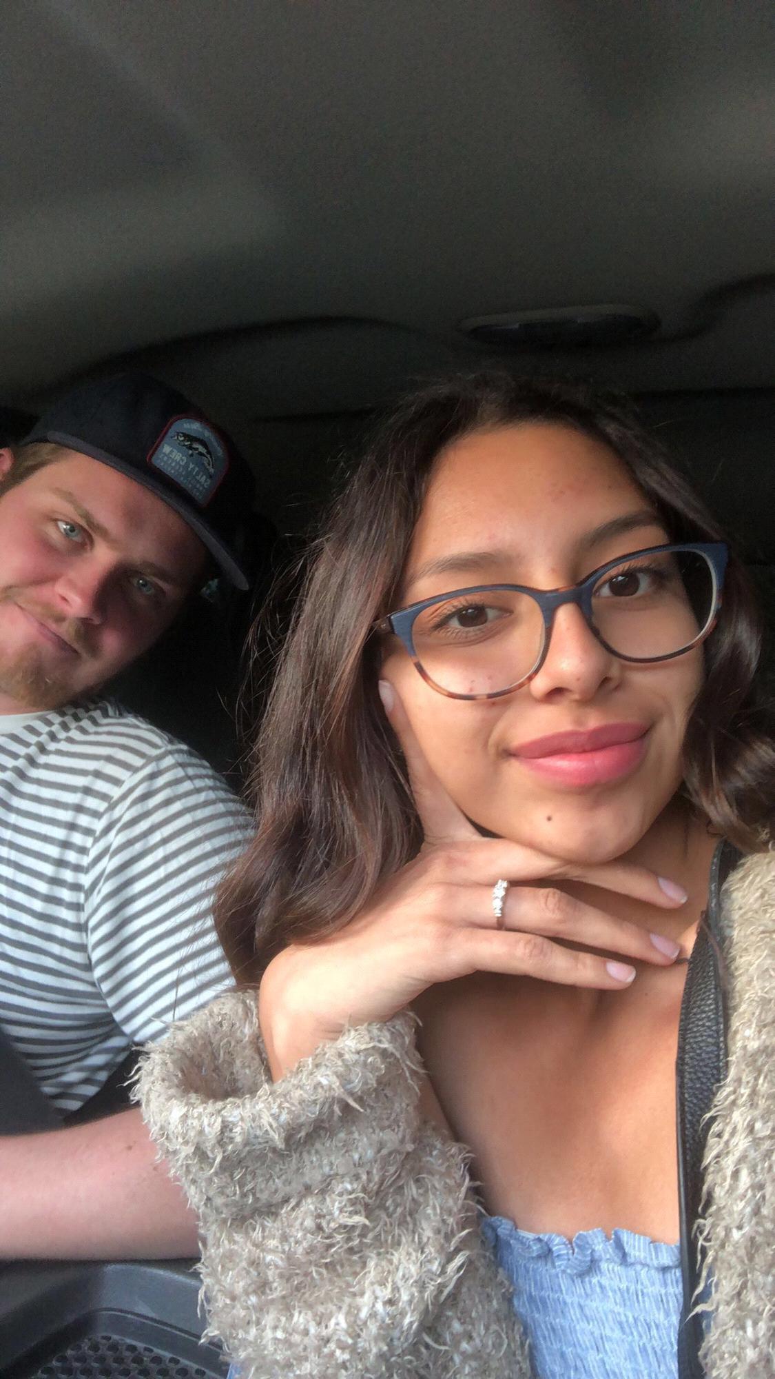 First date night as fiancé's !