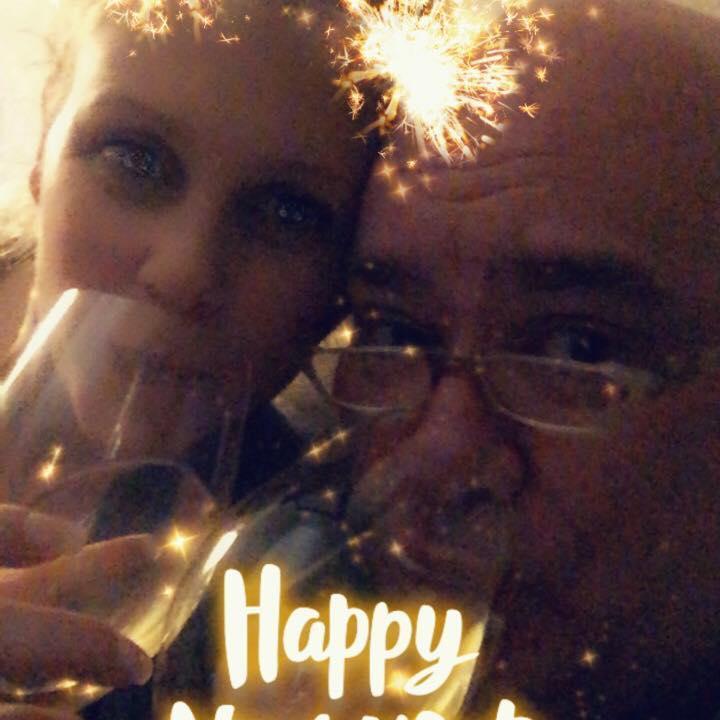 We rang in the New Year 2020 as our first and following a lifetime of many more years!