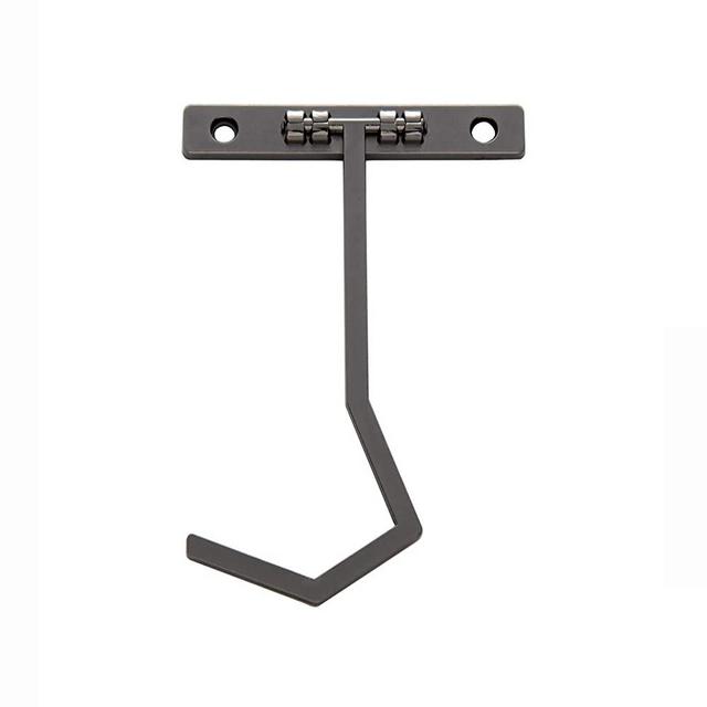 Metal Banana Hanger - Under Cabinet Hook for Bananas or Other Kitchen Items. Keep Banana Fresh (Gun Color X 1pc)