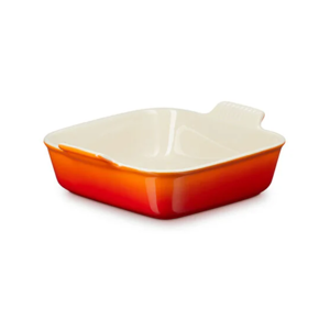 Heritage Square Dish - Color Flame