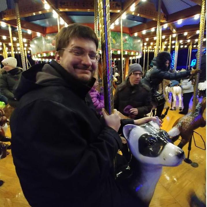 From our 2nd date at the National Zoolights