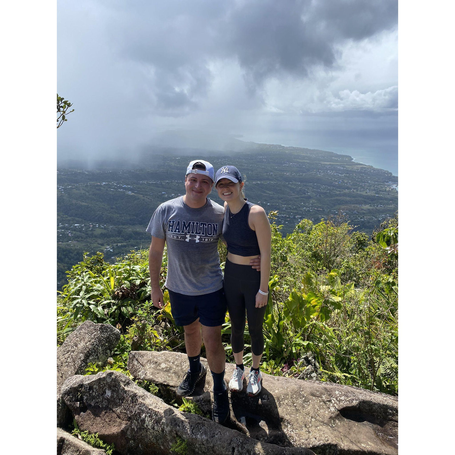 Hiked to the top of Gros Piton in St. Lucia, 2022