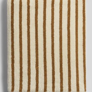 Organic Resort Stripe Towels (Butter with Honey) - Bath Towel
