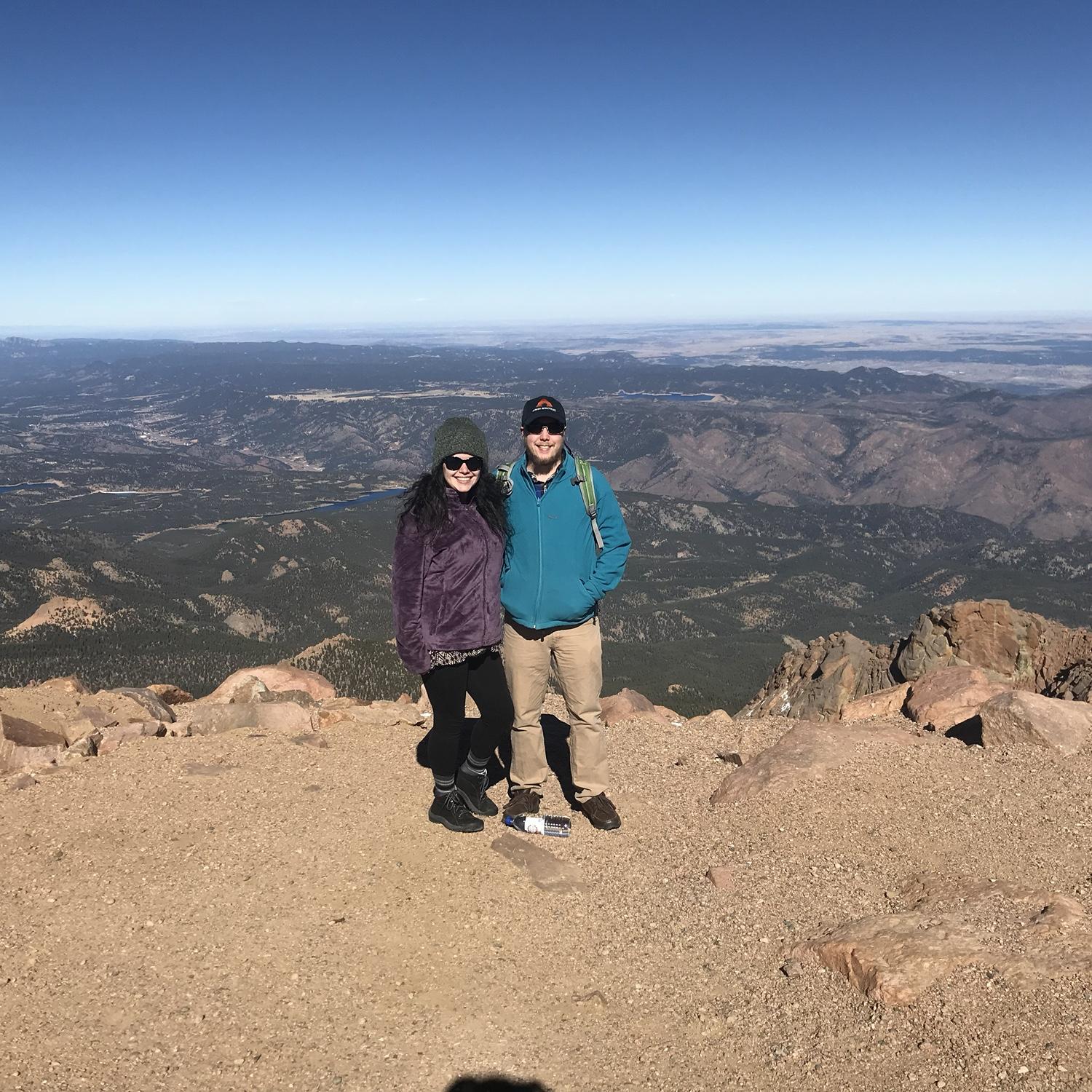 Top of Pikes Peak