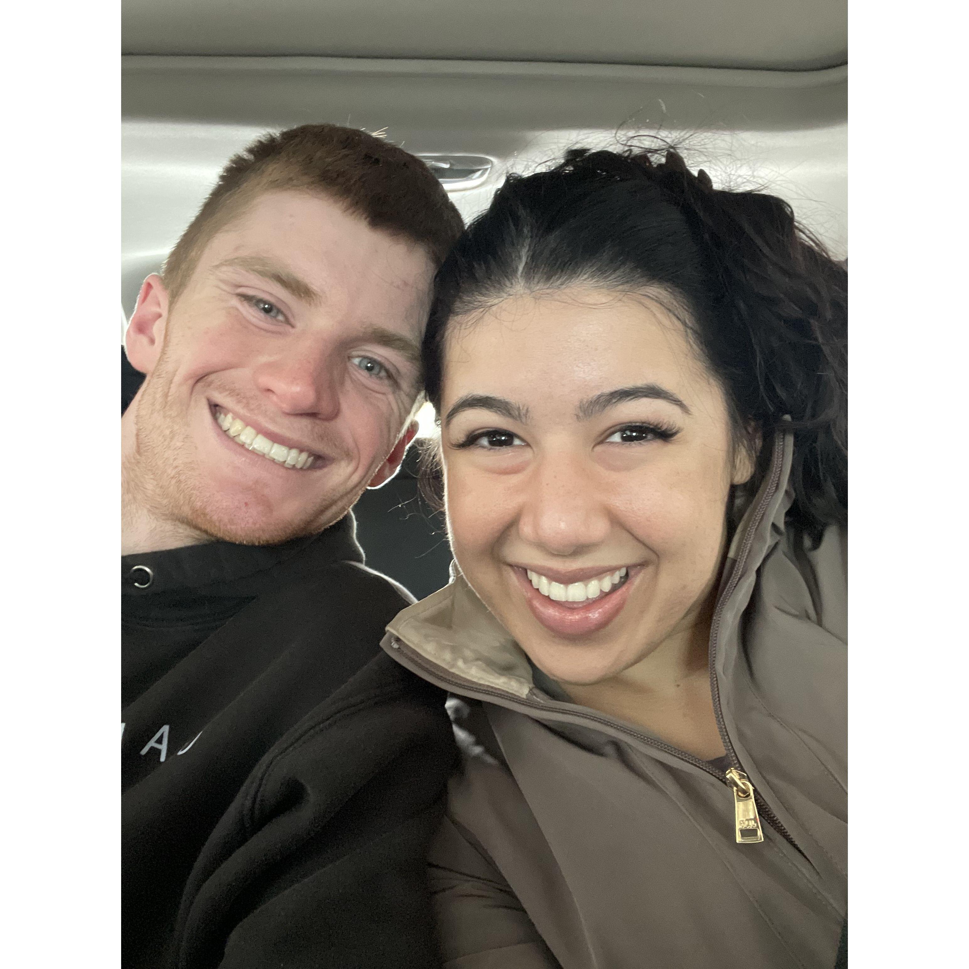 (December 2022) The second time Nick brought Adri up to Lake Tahoe, CA ๐ฟ