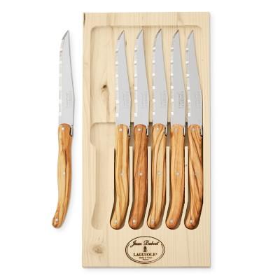 Jean Dubost Laguiole Steak Knives, Set of 6