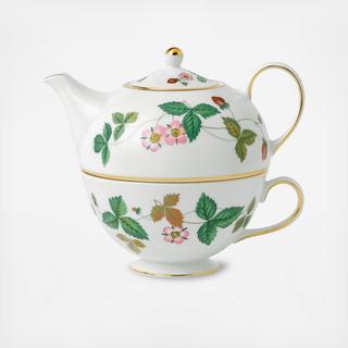 Wild Strawberry Tea for One