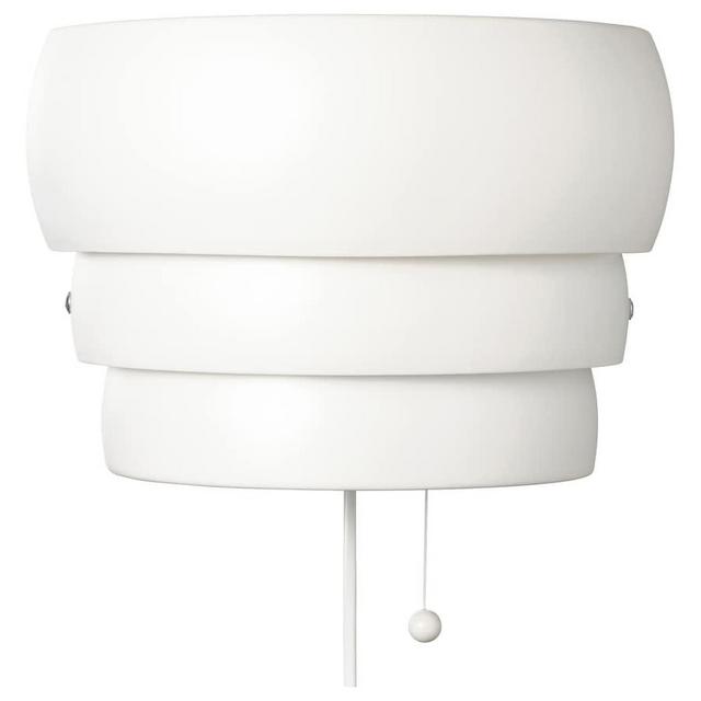Wall lamp, white GRÖNPLYM
