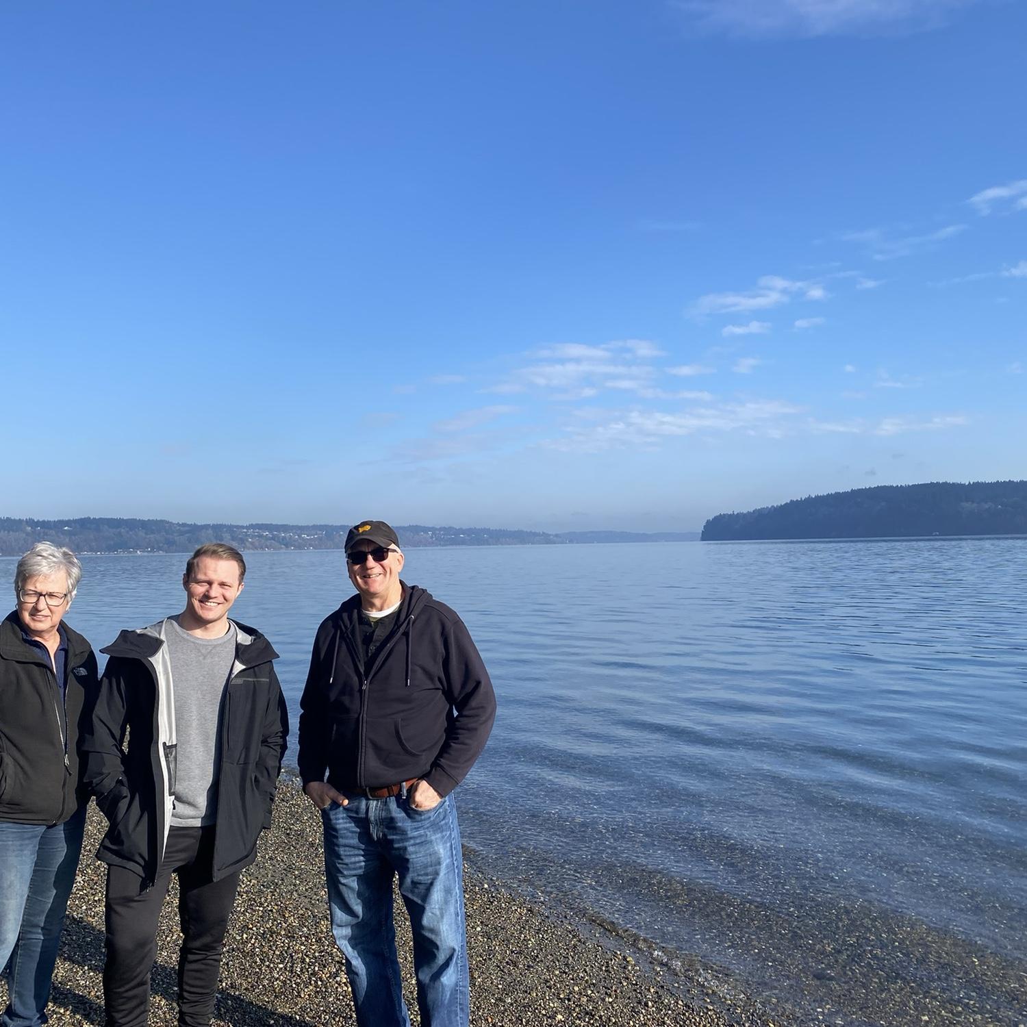 Kyle's parents visit Washinton