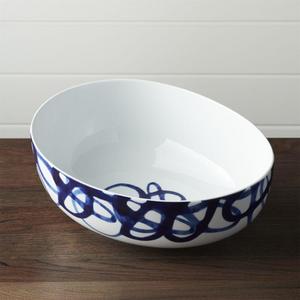 Como Swirl Serving Bowl