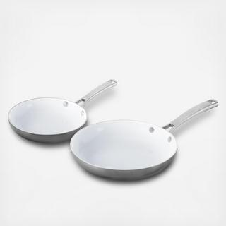 Classic Ceramic 2-Piece Chef Pan Set