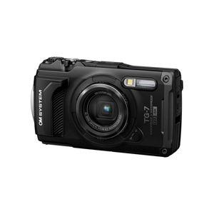 OM System - Tough TG-7 Digital Camera (Black) - V110030BU000