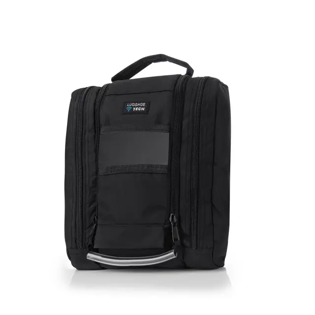 10-Inch Hanging Toiletry Bag in Black