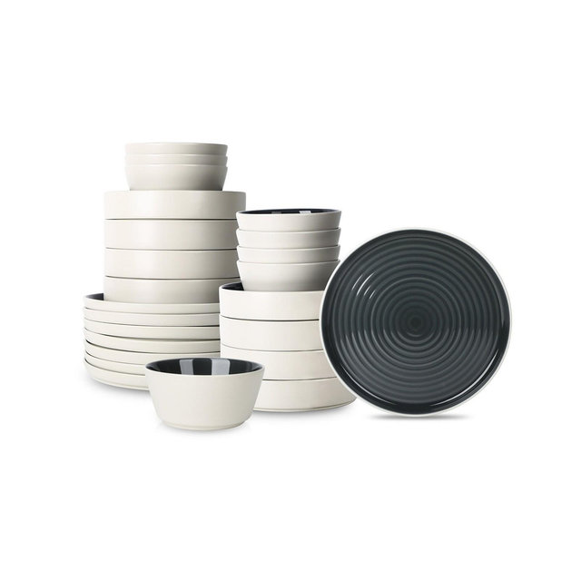 Stone Lain Elica 24 Pc. Dinnerware Set, Service for 8