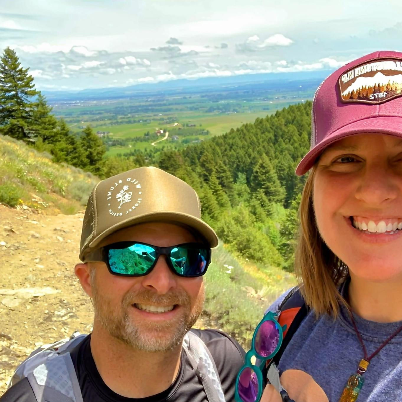 Hiking in Bozeman, Montana. July 3, 2022.