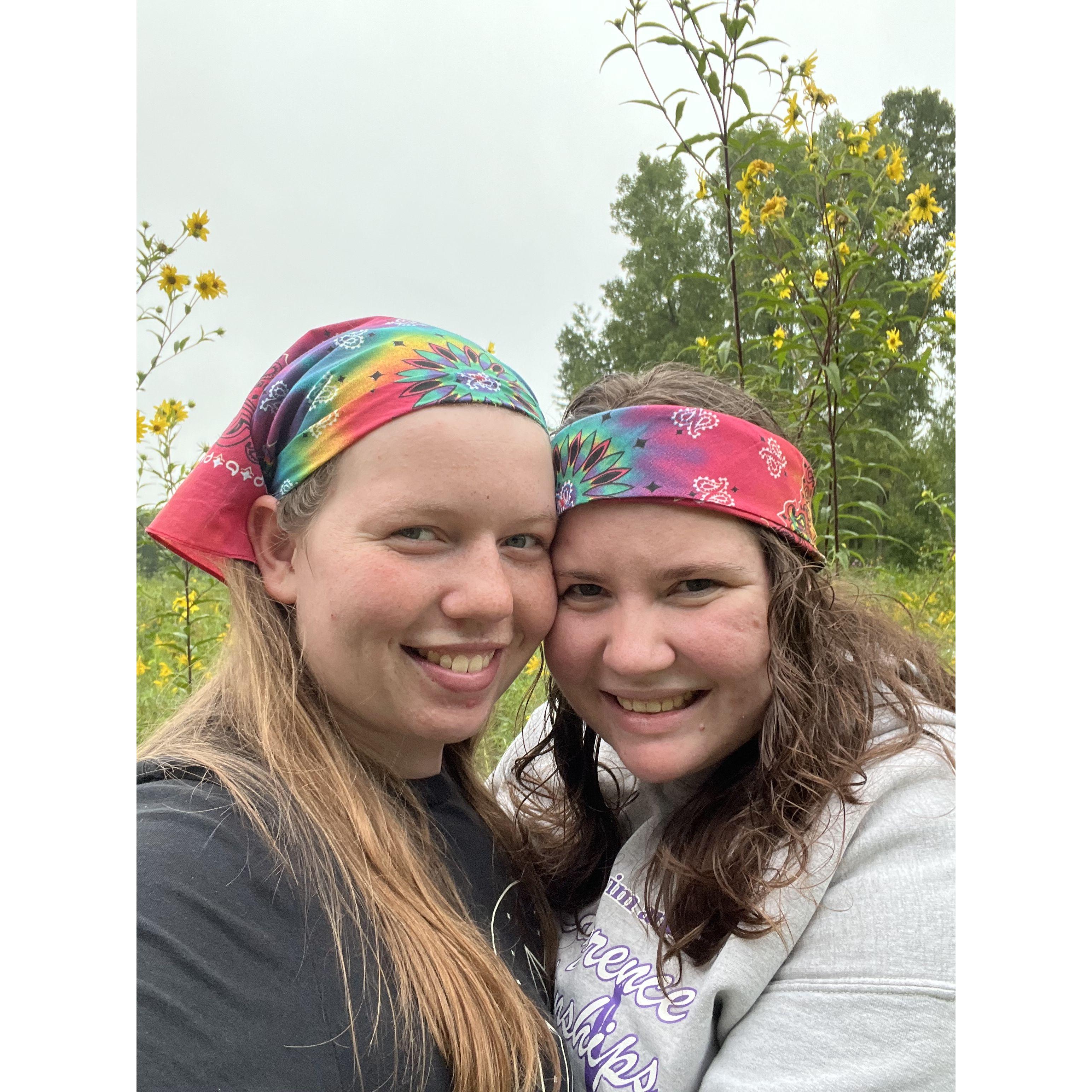 Camping in Algonac State Park, September 2022