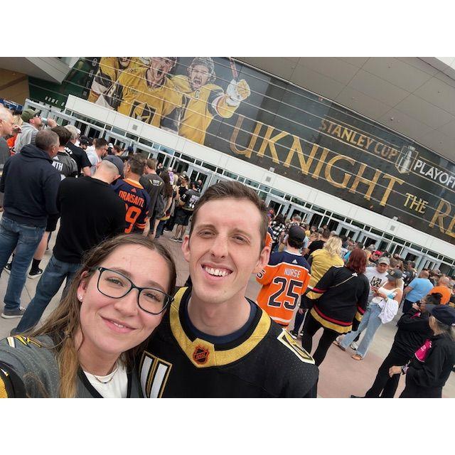 A quick weekend trip to see the Vegas Golden Knights