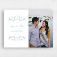 Blue Wedding Save the Date - Camberley Photo