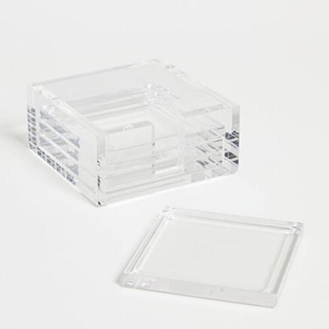 Tizo Design Tizo Design Clear Acrylic Coasters