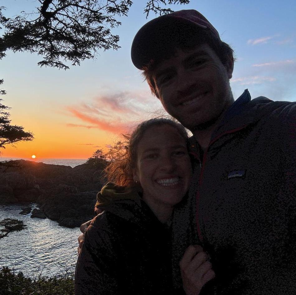 Sunset hike in British Columbia!