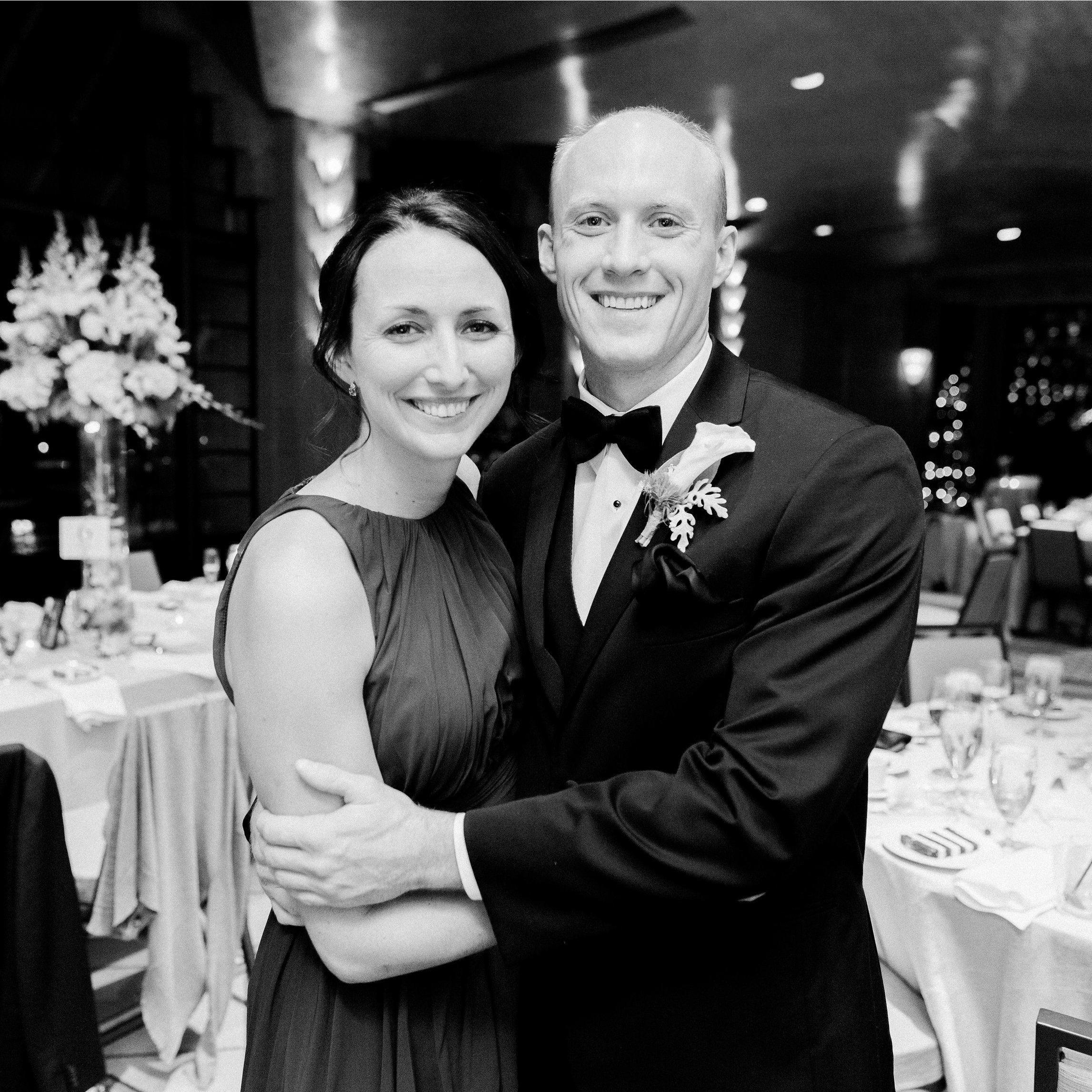 Derek's sister Lauren's wedding