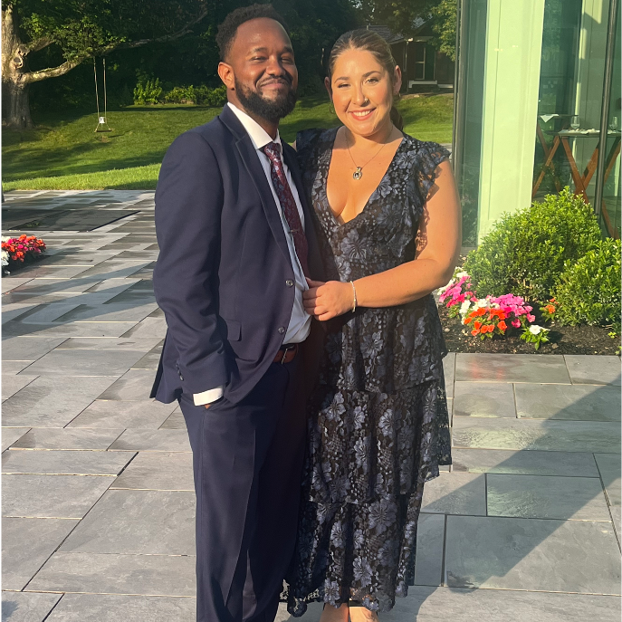 Our first wedding together :)