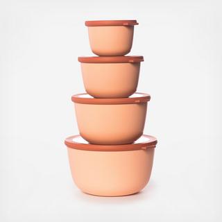 Cirqula Tall 8-Piece Storage Bowl Set