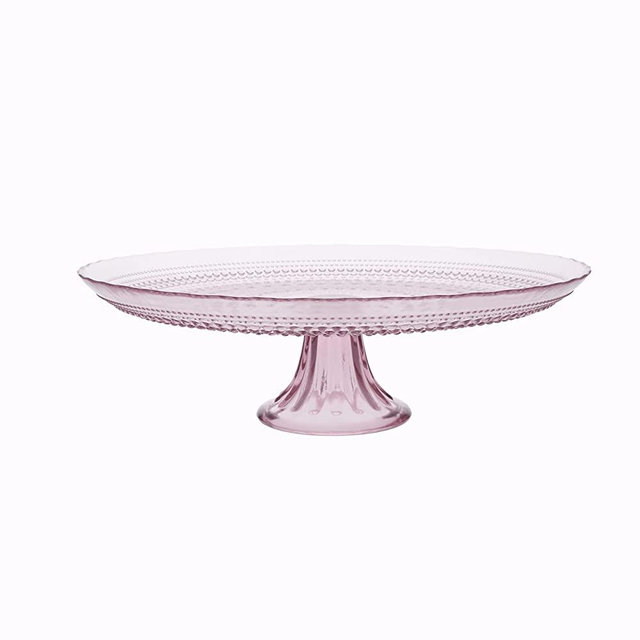 Fortessa Jupiter Vintage Glassware Collection, 1 Count (Pack of 1), Pink