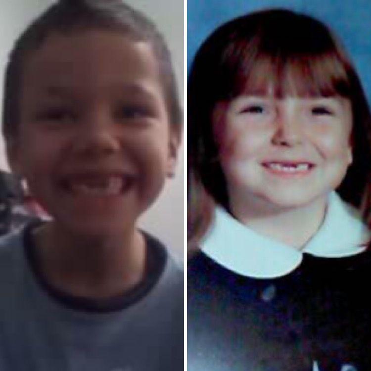 We were the same age and we both were missing our to front teeth.