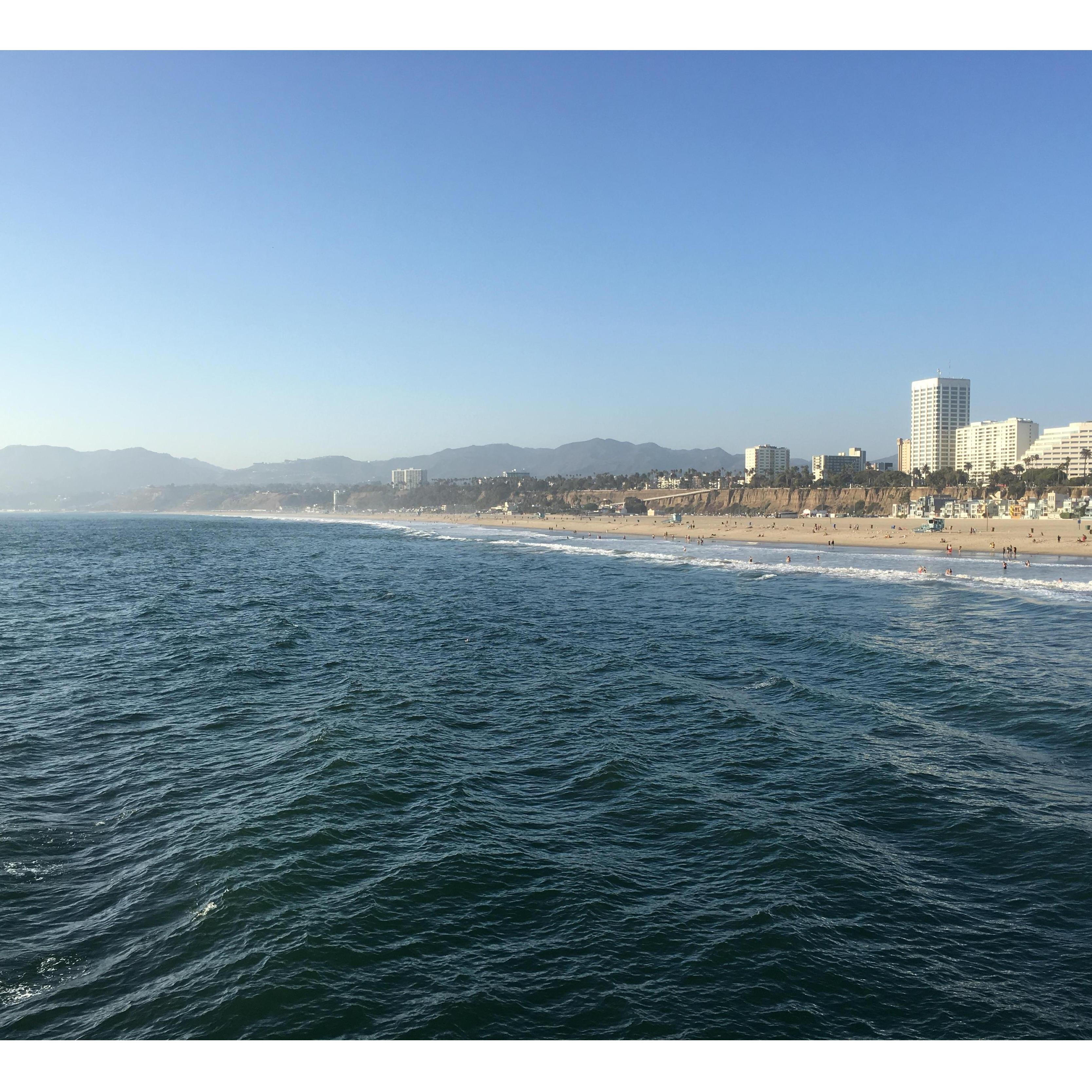 Our trip to Santa Monica Pier (Oct 2017)