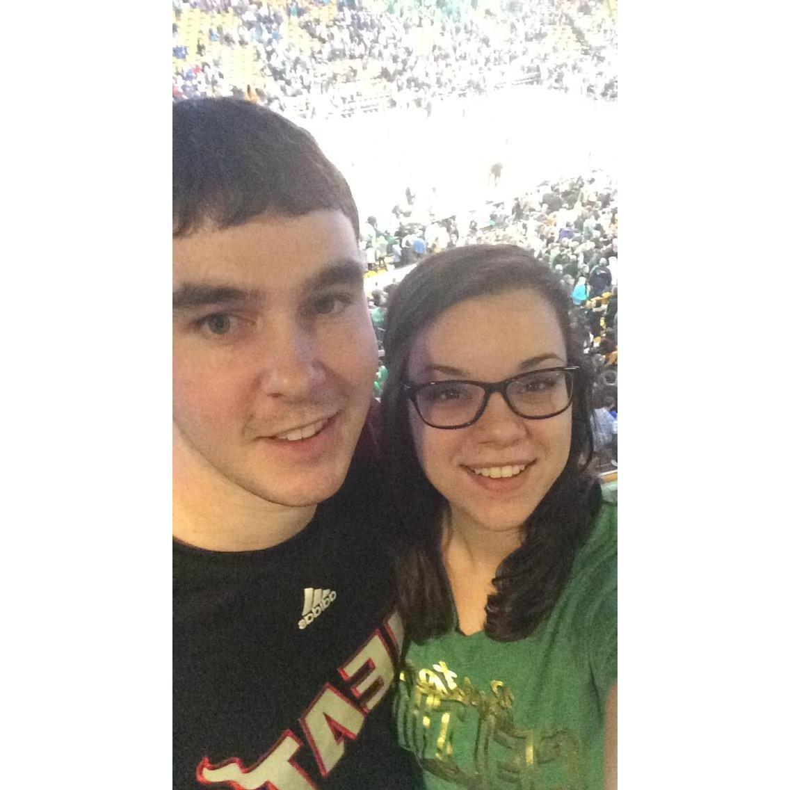 Celtics game - 2016