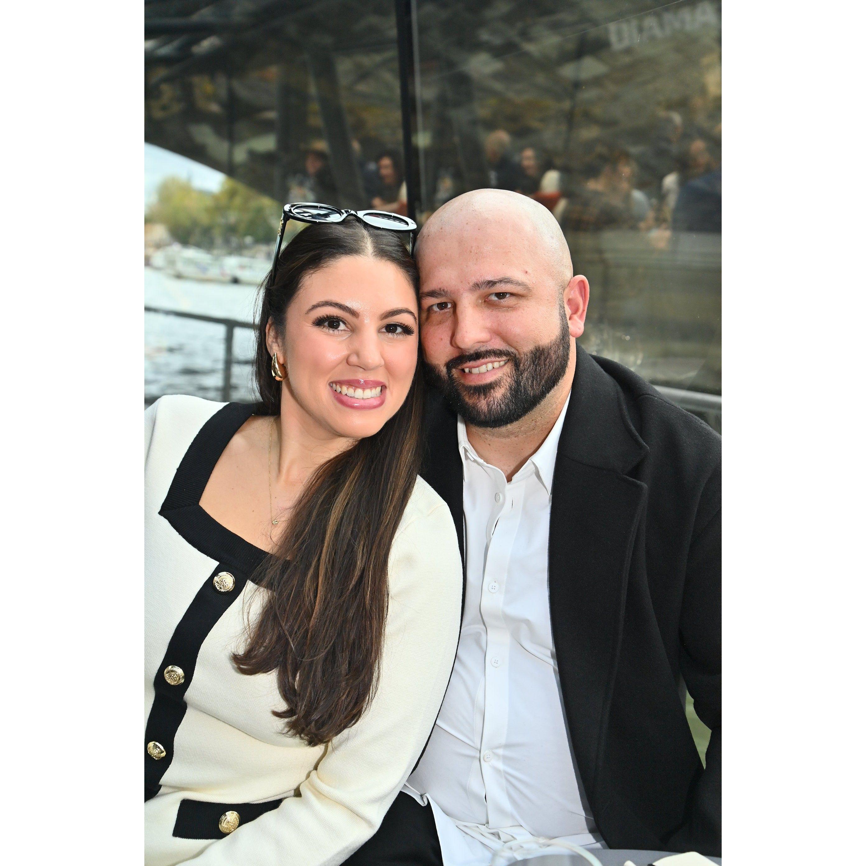 Last photo as boyfriend and girlfriend in Paris on my birthday, November 2023.
