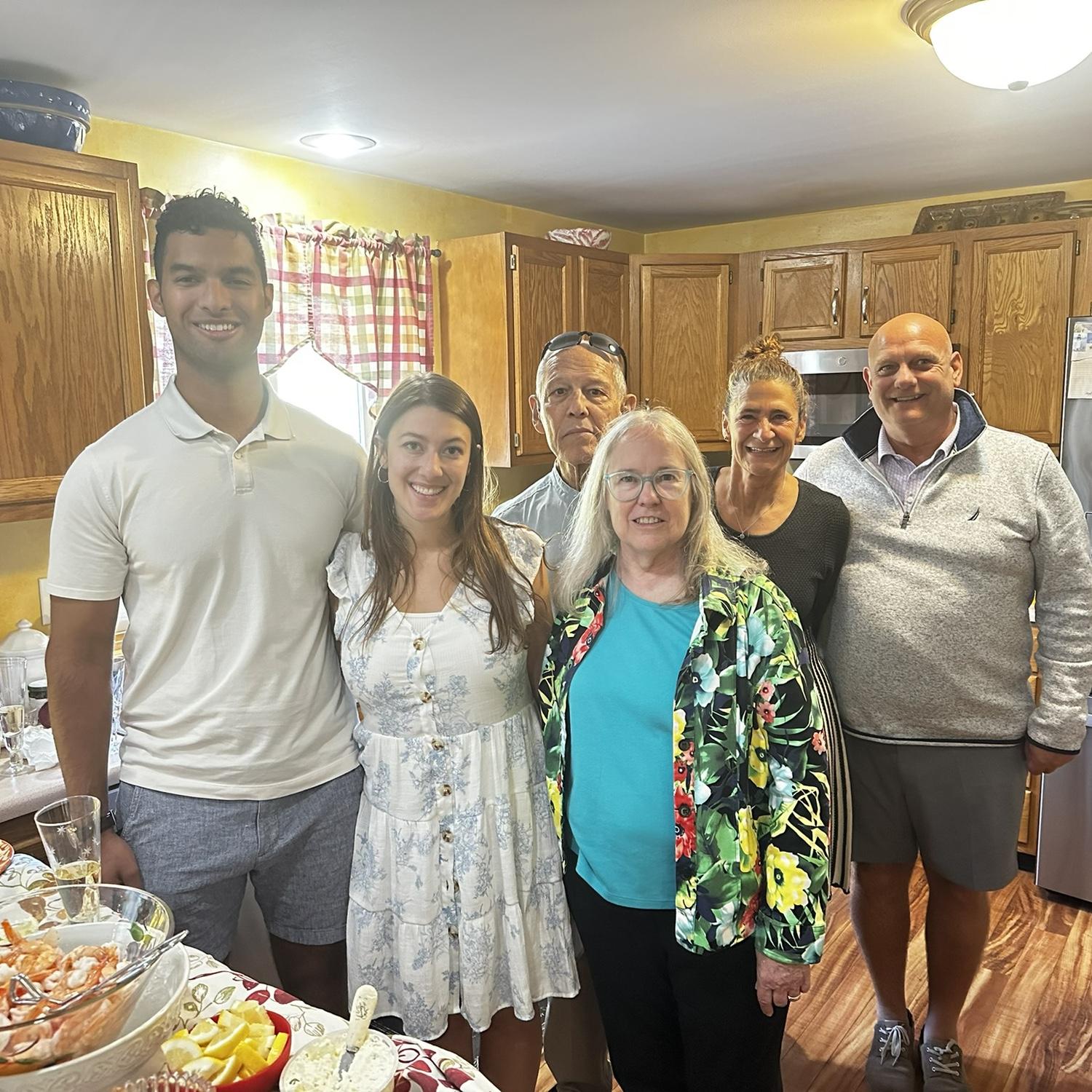 Our family at our engagement party