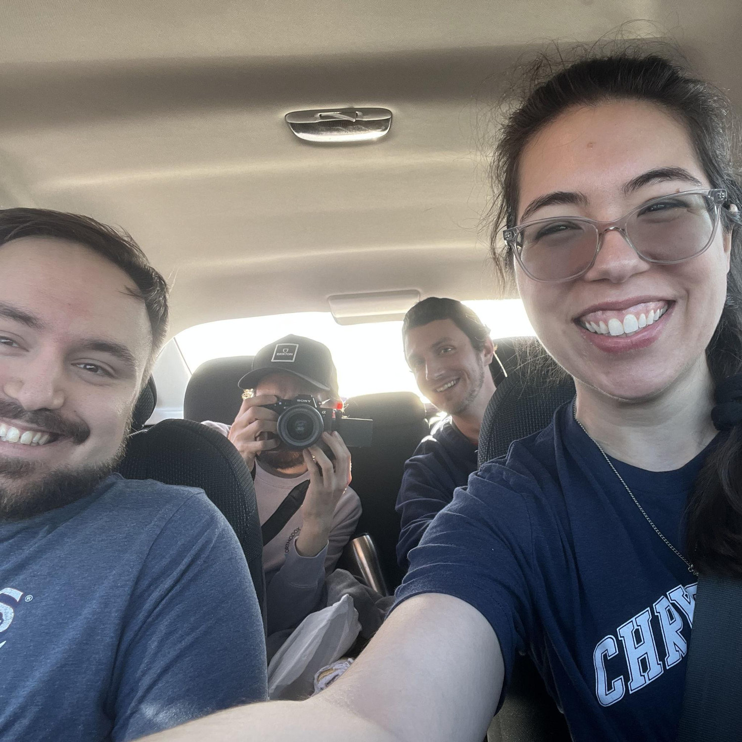 We were friends first, and we feel so blessed to have had time to get to know each other in this context first and to also have so many good friends.